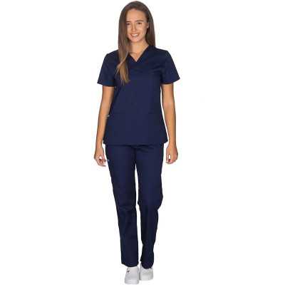 Ιατρικές στολές γυναικείες Classic Fit Ιατρική στολή γυναικεία Alezi Classic Fit | Navy Blue στη Θεσσαλονικη