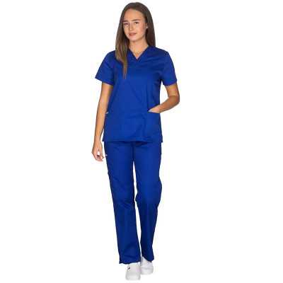 Ιατρικές στολές γυναικείες Classic Fit Σετ στολή Ιατρών & Νοσηλευτών γυναικεία Alezi Classic Fit | Μπλε στη Θεσσαλονικη