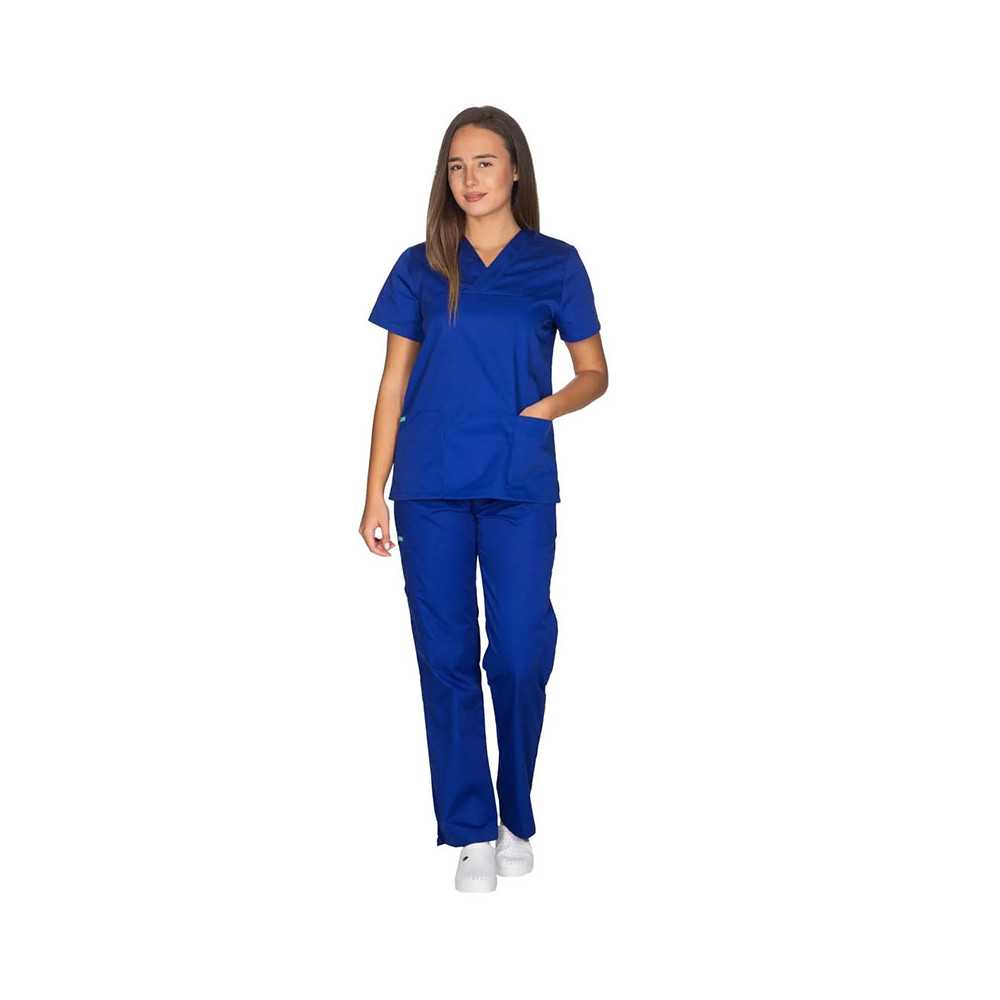 Ιατρικές στολές γυναικείες Classic Fit Σετ στολή Ιατρών & Νοσηλευτών γυναικεία Alezi Classic Fit | Μπλε στη Θεσσαλονικη