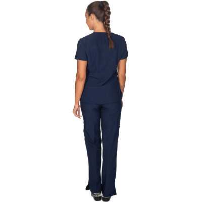 Γυναικείες ιατρικές στολές Stretch Ιατρικό scrub γυναικείο Stretch Alezi | Navy Blue στη Θεσσαλονικη
