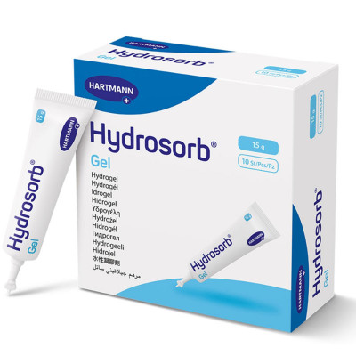 Επιθέματα υδροκυτταρικού gel Hartmann Hydrosorb Υδροκυτταρική γέλη κατακλίσεων Hartmann Hydrosorb Gel 15g |10τεμ στη Θεσσαλονικη