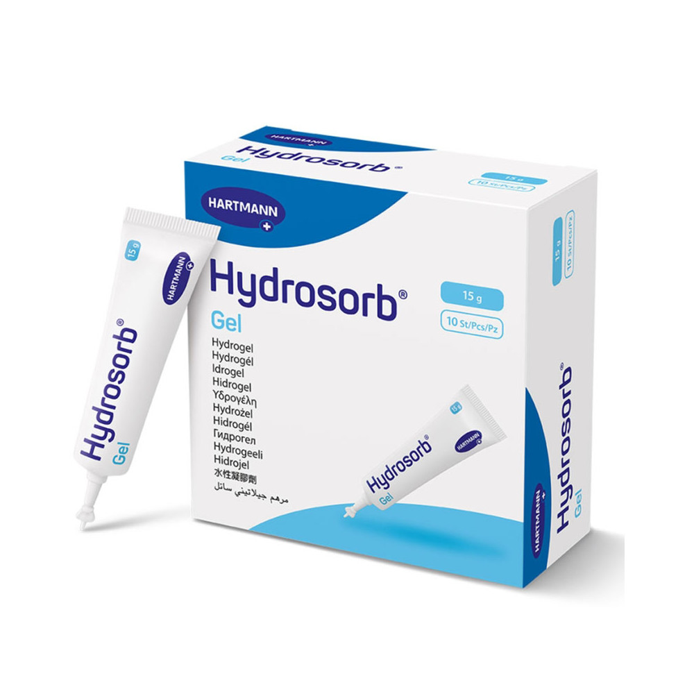 Επιθέματα υδροκυτταρικού gel Hartmann Hydrosorb Υδροκυτταρική γέλη κατακλίσεων Hartmann Hydrosorb Gel 15g |10τεμ στη Θεσσαλονικη