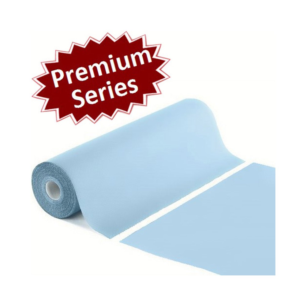 Πλαστικοποιημένο ρολό χαρτί γαλάζιο Premium