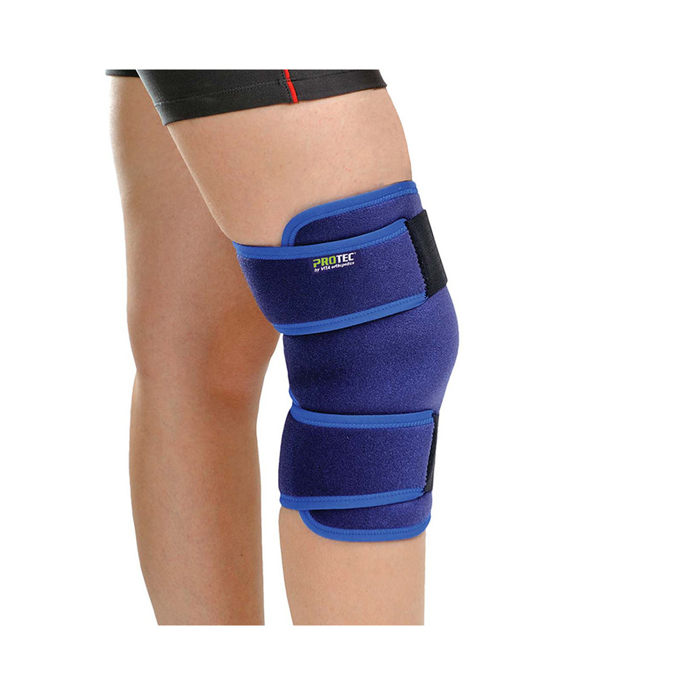 Επιγονατίδα με δέστρες από Neoprene χωρίς οπή Protec Επιγονατίδες γόνατου χωρίς μπανέλες στη Θεσσαλονικη