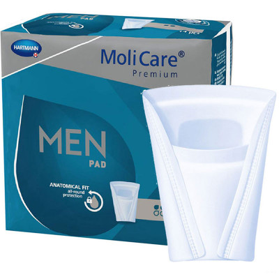 Σερβιέτες ανδρικής ακράτειας Hartmann Molicare Premium Men Pad Active