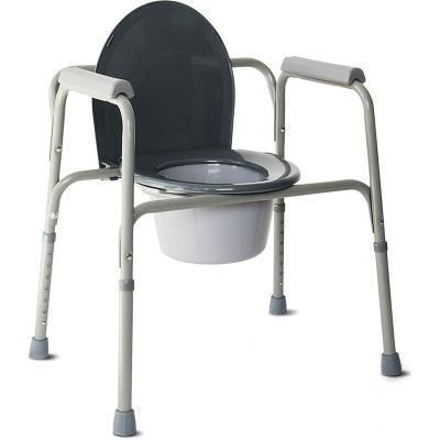 Καρέκλα τουαλέτας σταθερή μεταλλική Powder Coated Vita 09-2-038