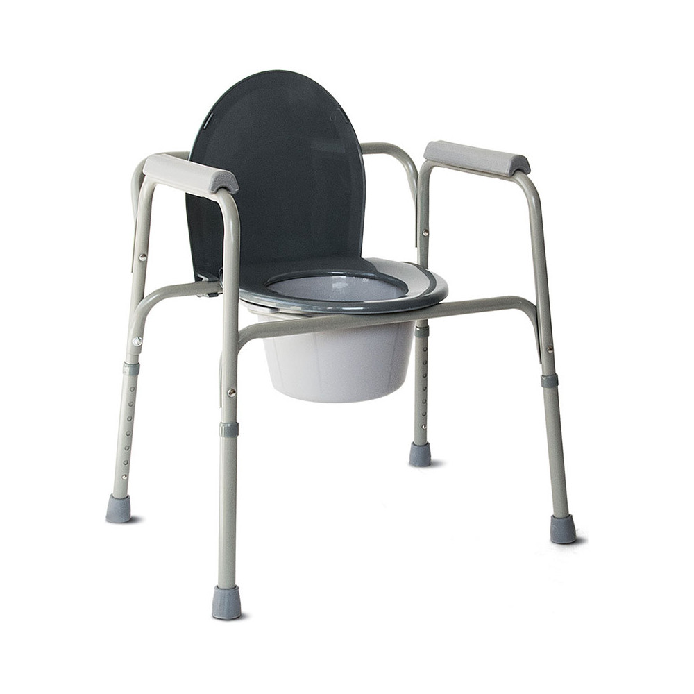 Καρέκλα τουαλέτας σταθερή μεταλλική Powder Coated Vita 09-2-038