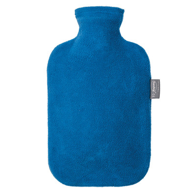 Θερμοφόρα νερού με fleece κάλυμμα Fashy 6530-54 σε μπλε χρώμα