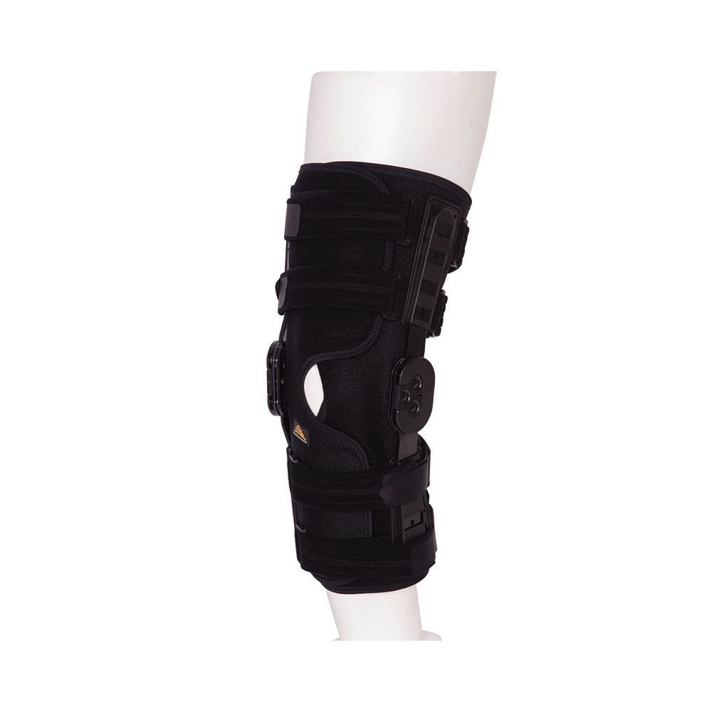 Νάρθηκας γόνατος μήκους 40 cm με γωνιόμετρο Medical Brace