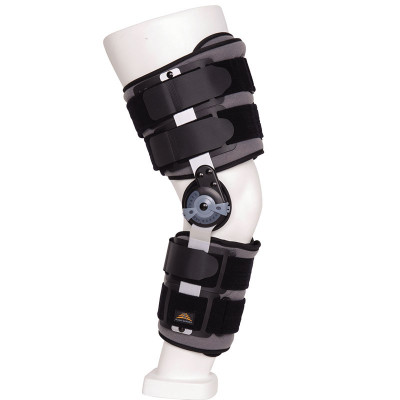 Μηροκνημικός κηδεμόνας γόνατου με γωνιόμετρο Full Foam μήκους 40 cm