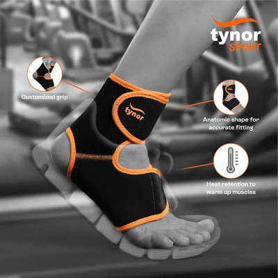 Aθλητική επιστραγαλίδα Neoprene Tynor Sport Ankle Support Ποδοκνημική - Αστράγαλος στη Θεσσαλονικη