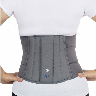 Ζώνη μέσης OAC Lumbosacral με 5 μπανέλες | Ύψος 22 cm Ζώνες μέσης για δισκοκήλη / δισκοπάθεια στη Θεσσαλονικη