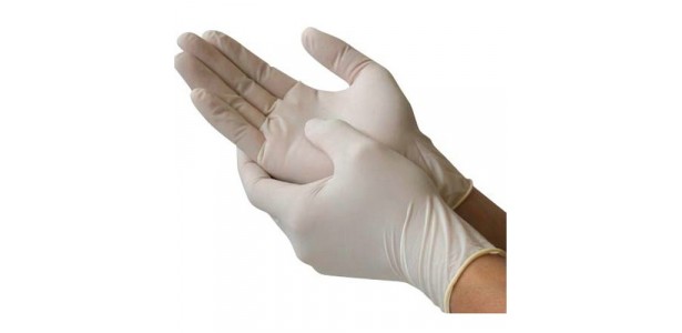 Εξεταστικά γάντια latex. Τιμές από 3,99 €/ συσκευασία & δωρεάν αποστολή