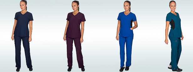Στολές νοσηλευτών γυναικείες Stretch - Scrubs Ιατρικά