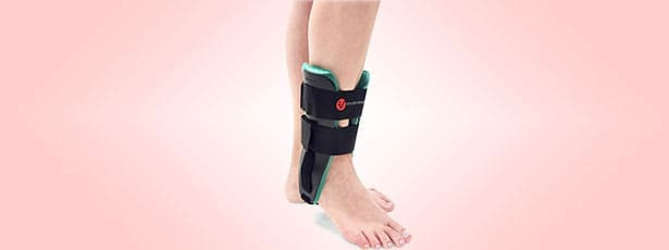 Νάρθηκας τύπου Aircast αστραγάλου - Επιστραγαλίδα Gelcast